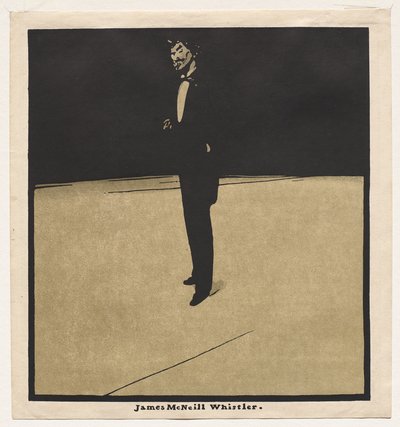 On İki Portre: James McNeil Whistler by Unknown artist