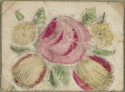 İsimsiz Sevgililer Günü (Pembe ve Sarı Çiçekler) by Unknown artist