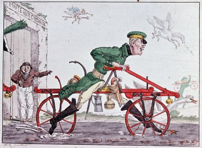 Denge bisikleti velocipedes - Baron Drais