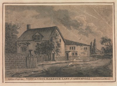 Cool Harbour Lane, Camberwell'de görüntüle by Unknown artist