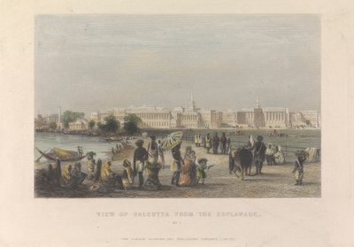 Esplanade'den Kalküta'nın görünümü, No. 1 by Unknown artist