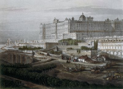 Madrid'in görünümü by Unknown artist
