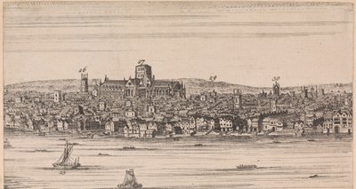Nehrin Karşısındaki Eski St. Pauls'un Görünümü by Unknown artist