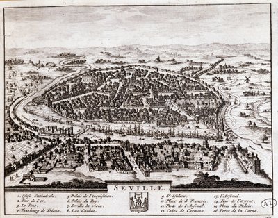 Sevilla manzarası by Unknown artist