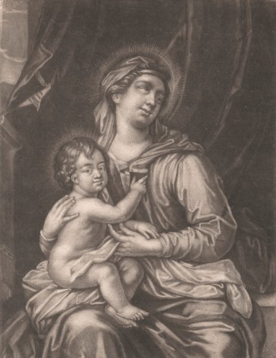 Bakire ve Çocuk by Unknown artist