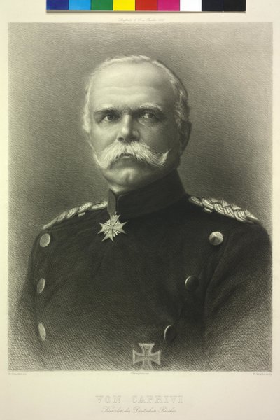 Von Caprivi Alman İmparatorluğu Şansölyesi by Unknown artist