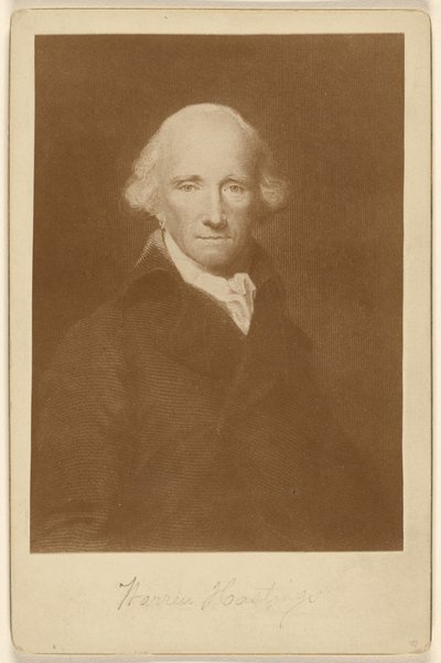 Warren Hastings (bir gravürden) by Unknown artist