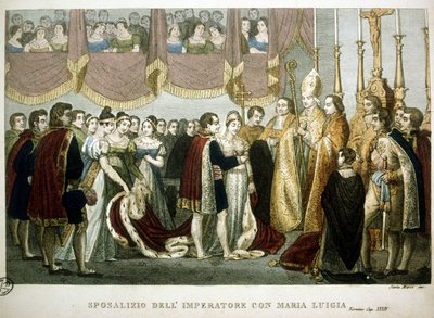 Napolyon I ve Mary - Habsburg Louise arasında Viyana