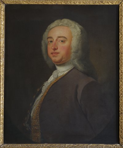 William Oldys, c.1738 (tuval üzerine yağlı boya) by Unknown artist