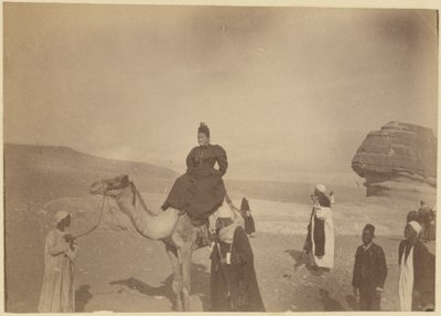 [Deveye binen kadın] by Unknown artist