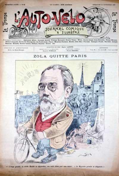 Zola, Paris