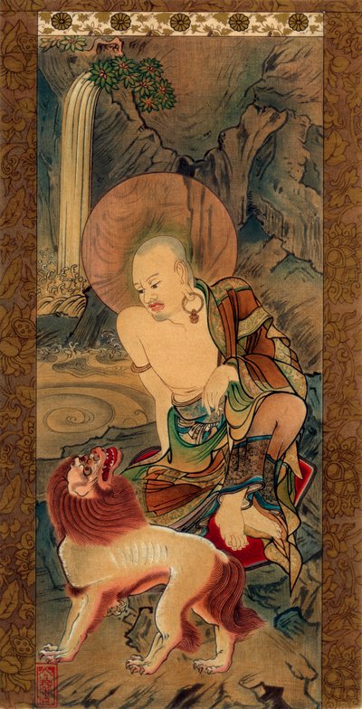 Arhat, Japonca, geç Kamakura dönemi, 14. yüzyıl 1886. by Unknown follower of Ryozen