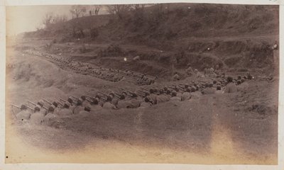 4 Goorkha Alayı asker siperleri by Unknown photographer