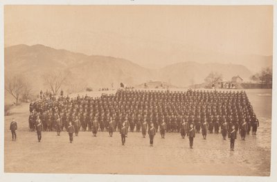 4. Gurkha (Tüfek) Alayı geçit töreninde by Unknown photographer