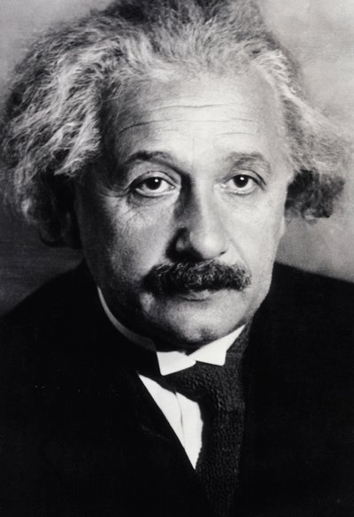 Albert Einstein (s/b fotoğraf) by Unknown photographer