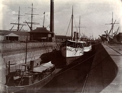Bombay tersanesi, Hindistan by Unknown photographer