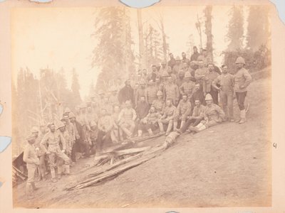 İngiliz subaylar, Kara Dağ Seferi by Unknown photographer