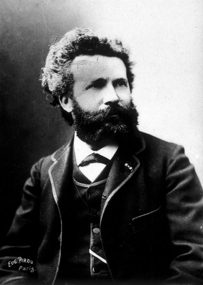 Camille Flammarion, Fransız astronom, 1890 dolaylarında by Unknown photographer