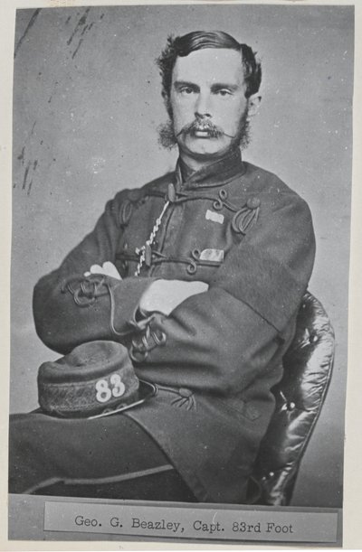 Kaptan George G Beazley, 83. (Dublin Kontluğu) Ayak Alayı by Unknown photographer