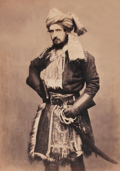 Dighton Probyn, 2. Pencap Süvari, 1857 dolaylarında by Unknown photographer