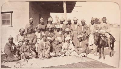 Durbar Maidan ve Logger Chiefs, Kabil by Unknown photographer