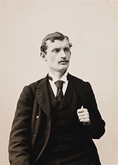 Edvard Munch, Anonim, c. 1889 - Fotoğraf - Norveç Ulusal Kütüphanesi, Oslo by Unknown photographer