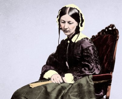 Florence Nightingale (1820-1910) by Unknown photographer