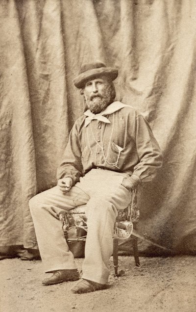 Giuseppe Garibaldi, 1860 yılında Caserta
