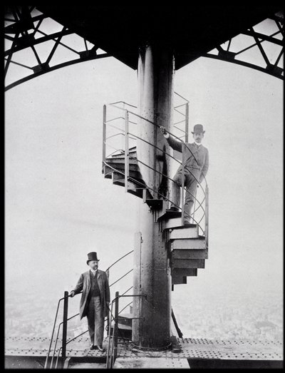 Gustave Eiffel ve damadı Adolphe Salles, Paris