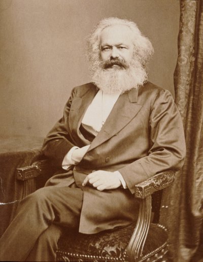 Karl Marx (fotoğraf) by Unknown photographer