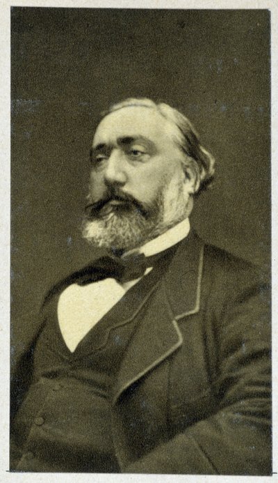 1881 yılında Leon Gambetta by Unknown photographer