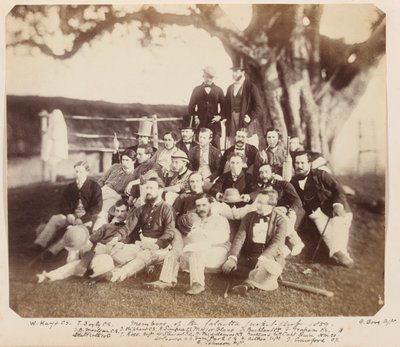 Kalküta Kriket Kulübü üyeleri, 1859 by Unknown