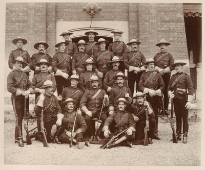 Kuzey Batı Atlı Polisi, Chelsea Kışlası, Diamond Jubilee by Unknown photographer