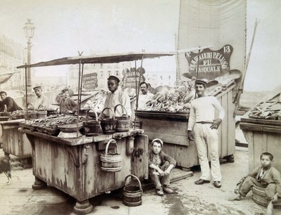 19. yüzyılın sonlarında Santa Lucia