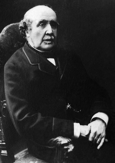 Albert, Broglie Dükü (1821-1901), Fransız tarihçi ve politikacı portresi. by Unknown photographer