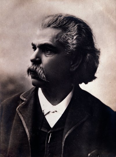 Carlos Andrea Gomes (Gomez) (1836-1896) Brezilyalı bestecinin portresi Fotoğraf. 19. yüzyıl. Bologna, Şehir Müzesi Müzesi by Unknown photographer