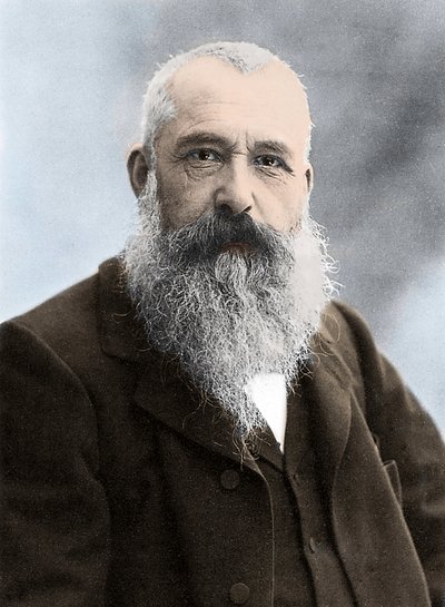 Claude Monet (1840-1926), Fransız ressam. by Unknown photographer