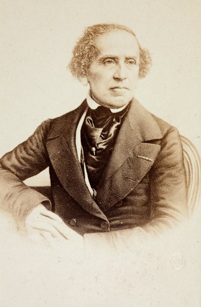 Giacomo Meyerbeer'in Portresi by Unknown photographer