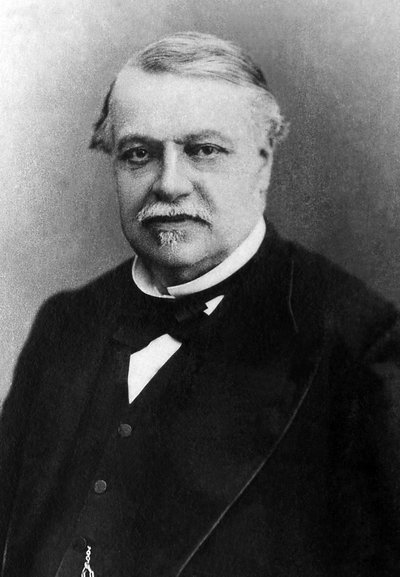 Leon Say (1826-1896), Fransız fırıncı politikacı portresi. by Unknown photographer