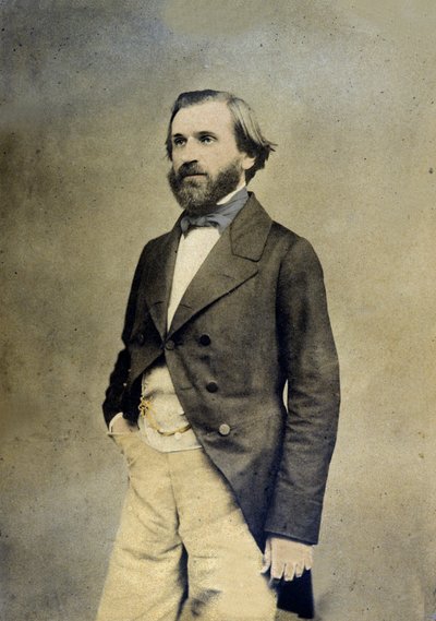 İtalyan besteci Giuseppe Verdi