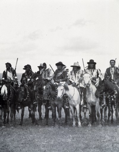 Çayır Kızılderilileri, Kanada, 19. yüzyılın sonlarında. by Unknown photographer