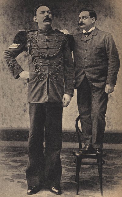 Canavarlar, Dev. Fotoğraf, 19. yüzyıl sonu, Paris. by Unknown photographer