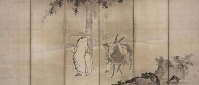 Kaba iş planı d Panang g versiyonu, Air ry 1600s. by Unkoku Tōgan