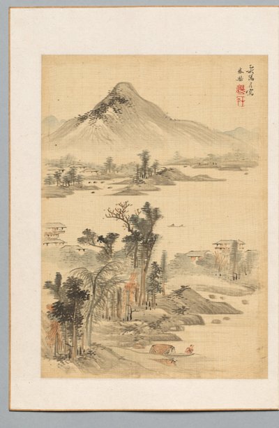 Manzara, 1815. by Uragami Shunkin