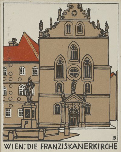 Viyana: Fransisken Kilisesi Viyana: Fransisken Kilisesi, 1908. by Urban Janke