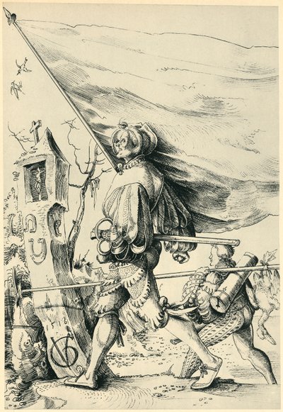 Paralı askerler, 1516, 1943. by Urs Graf