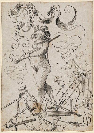 Aşk azapları, c. 1516. by Urs Graf