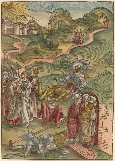 Mezarda Üç Meryem by Urs Graf I