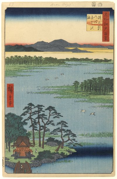 Benten Tapınağı, Inokashira Göleti, Edo