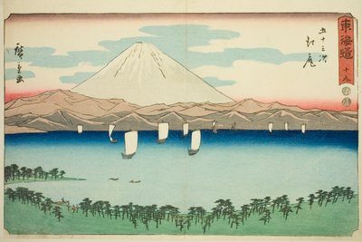 Ejiri - Hayır. 19, Reisho Tokaido olarak da bilinen "Tokaido